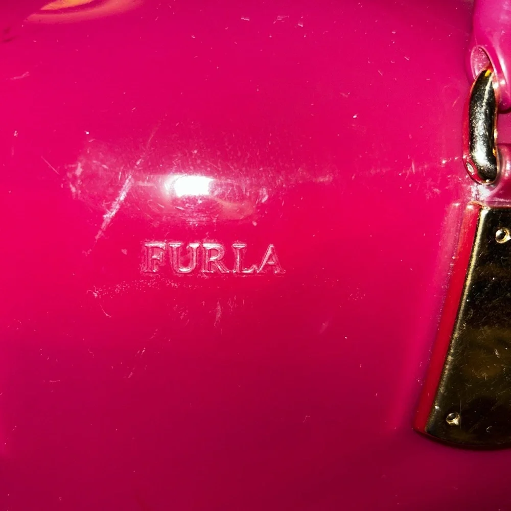 Used Furla Candy Jelly Boston Bag - Picture 6 of 14